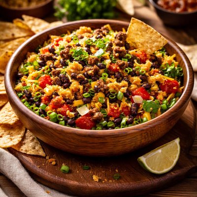 Image of Chili Cornbread Salad Dip