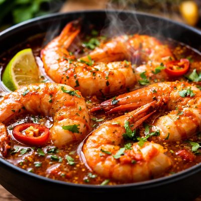 Image of Chili Crab Shrimp Soup