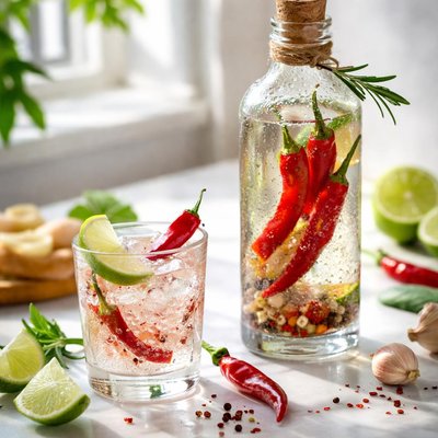 Image of Chili Infused Vodka