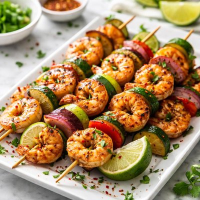 Image of Chili Lime Shrimp Kabobs