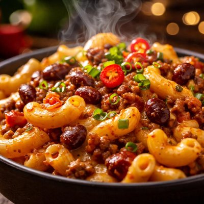 Image of Chili Macaroni and Cheese
