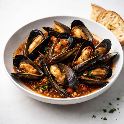 Image of Chili Mussels