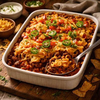 Image of Chili Pie Casserole