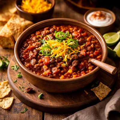Image of Chili Plain and Simple but Darn Good