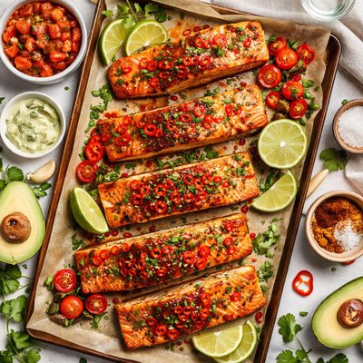 Image of Chili Roasted Salmon