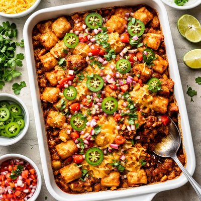 Image of Chili Tots Casserole