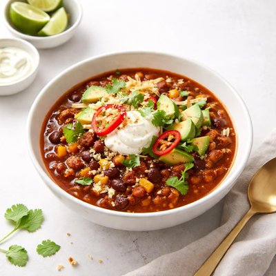 Image of Chili with a Delicious Twist