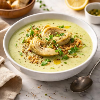 Image of Chilled Artichoke Soup
