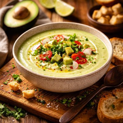 Image of Chilled Avocado Soup