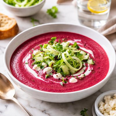 Image of Chilled Beet Celery Soup