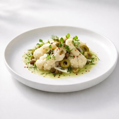 Image of Chilled Cauliflower a La Grecque