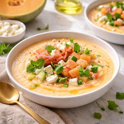 Image of Vegan Chilled Melon Soup