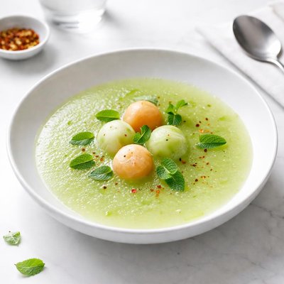 Image of Chilled Minted Melon Soup Ww Core