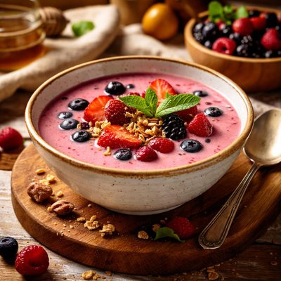 Image of Chilled Morning Berry Soup