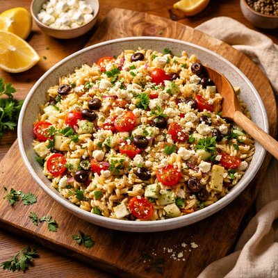 Image of Chilled Orzo Salad