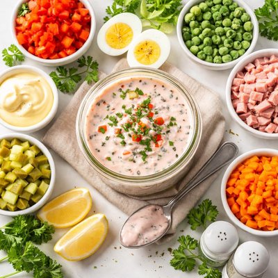 Image of Chilled Russian Salad Dressing