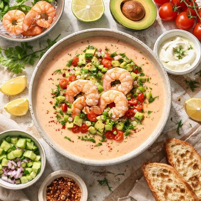 Image of Chilled Shrimp Bisque