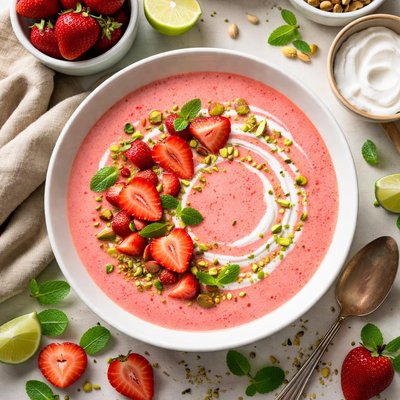 Image of Chilled Strawberry Soup