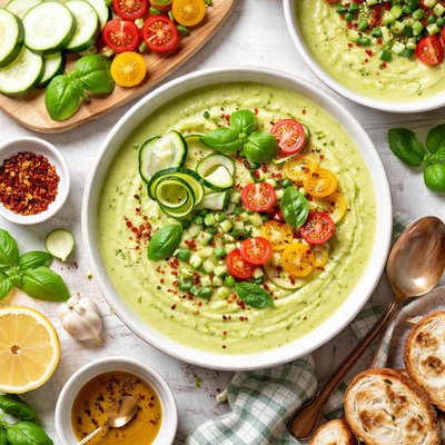 Image of Chilled Zucchini Soup