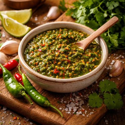 Image of Chilli and Coriander Sauce