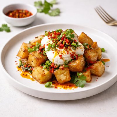Image of Chilli Chili Sour Cream Potatoes