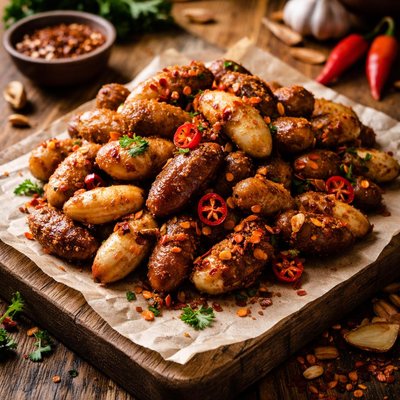 Image of Chilli Garlic and Brazil Nuts Snack