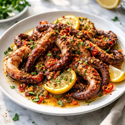 Image of Chilli Lemon Octopus