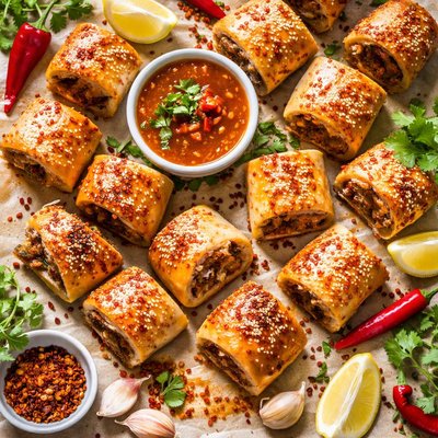 Image of Chilli Pork Sausage Rolls