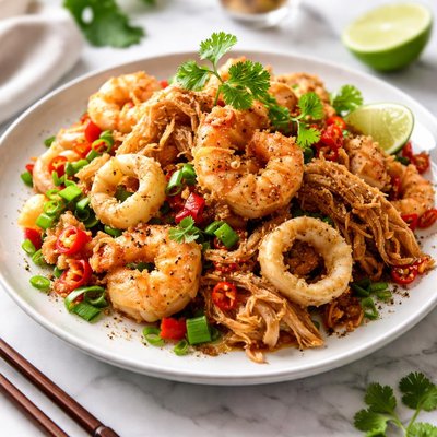 Image of Chilli Salt and Pepper Seafood