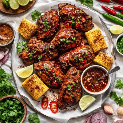 Image of Chilli Scented Barbecued Chicken