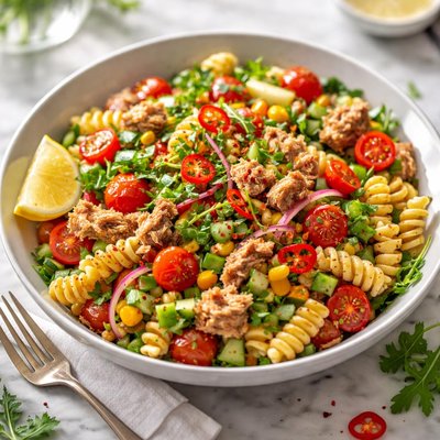 Image of Chilli Tuna Pasta Salad