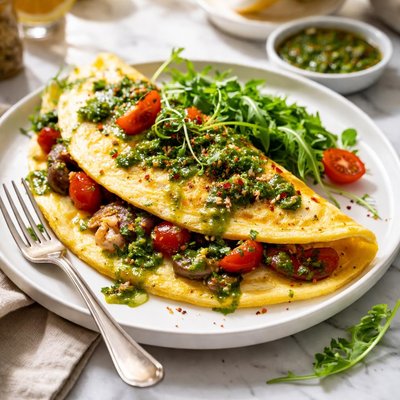 Image of Chimichurri Omelette