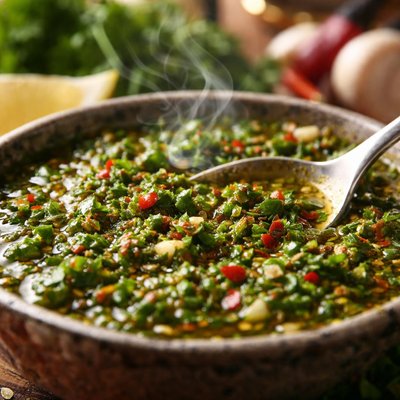 Image of Chimichurri Sauce a La Uruguaya South America
