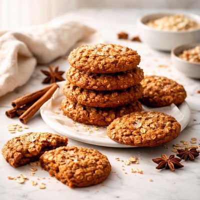 Image of Chinese 5 Spice Oatmeal Cookies