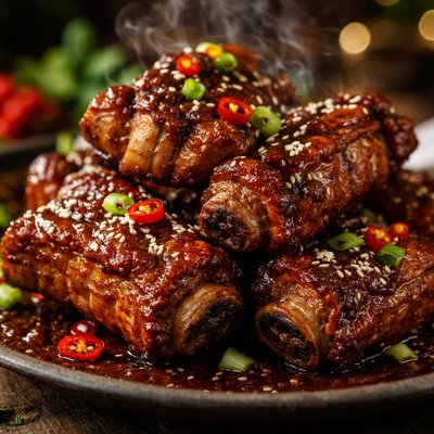 Image of Chinese Baked Pork Ribs
