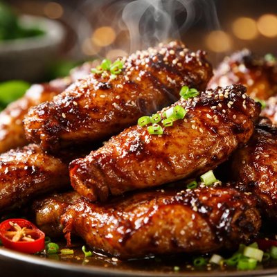 Image of Chinese Barbecued Chicken Wings