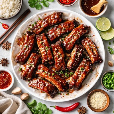 Image of Chinese Barbecued Spareribs