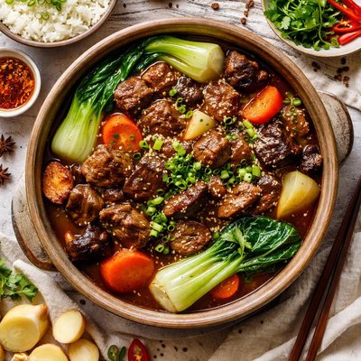 Image of Chinese Beef and Vegetable Stew
