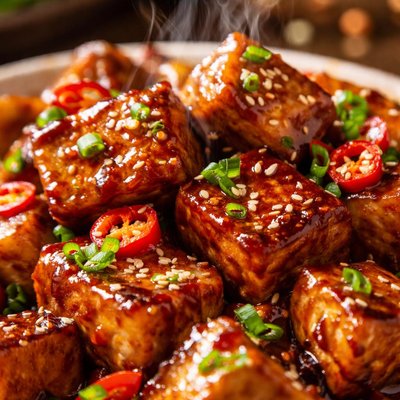 Image of Chinese Bourbon Tofu