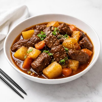 Image of Chinese Braised Beef and Potato Stew
