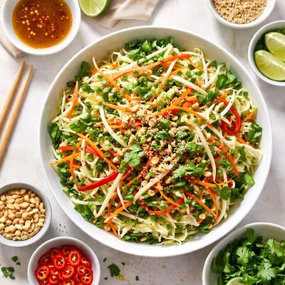 Image of Chinese Cabbage and Bean Sprout Salad
