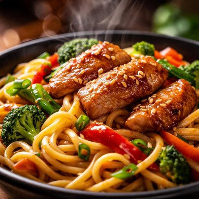 Image of Chinese Chicken and Noodles