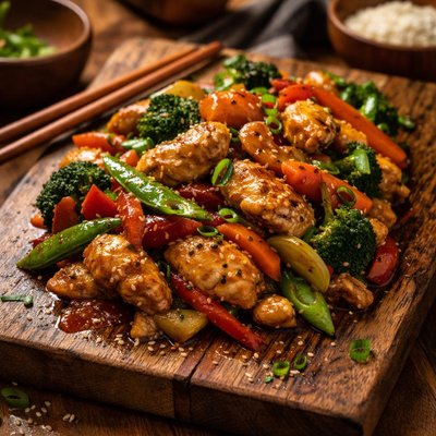 Image of Chinese Chicken and Vegetables