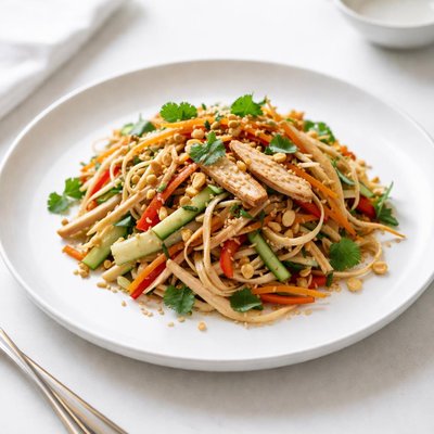 Image of Chinese Chicken Noodle Salad