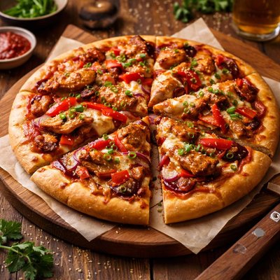 Image of Chinese Chicken Pizza