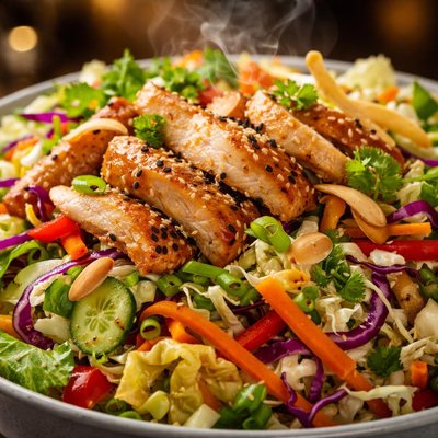 Image of Chinese Chicken Salad Aussie Style