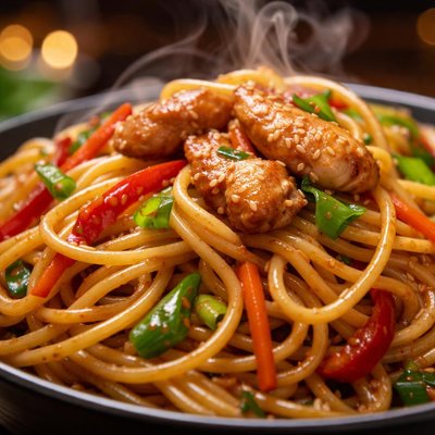 Image of Chinese Chicken Spaghetti