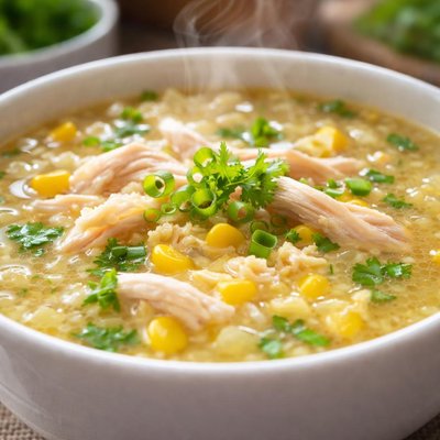 Image of Chinese Corn and Chicken Soup