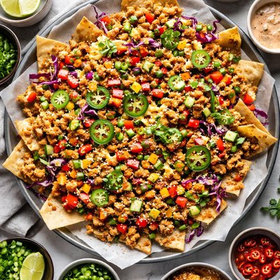 Image of Chinese Firecracker Nachos Ii