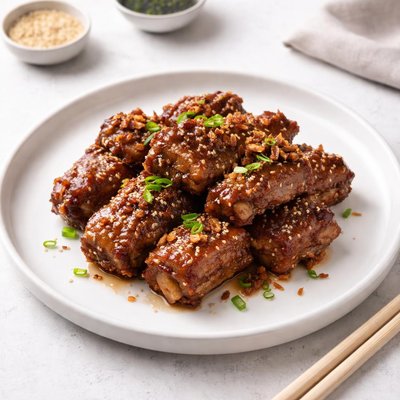 Image of Chinese Garlic Spareribs Quebec City Style